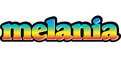 Melania color logo