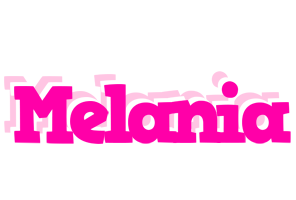 Melania dancing logo