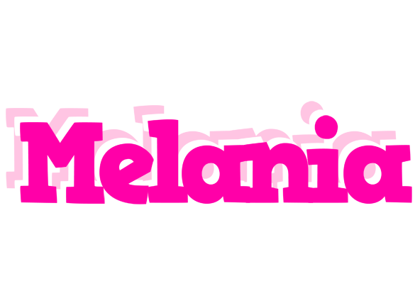 Melania dancing logo