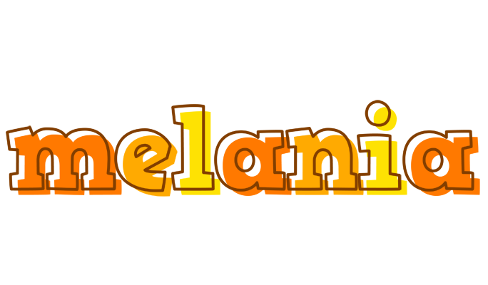 Melania desert logo
