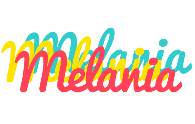 Melania disco logo