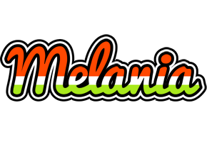 Melania exotic logo