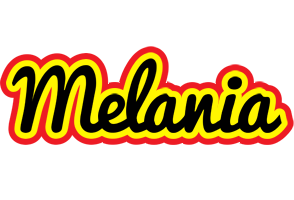 Melania flaming logo