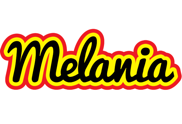 Melania flaming logo