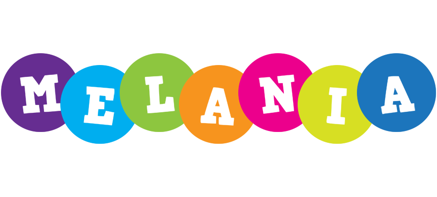 Melania happy logo