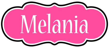 Melania invitation logo