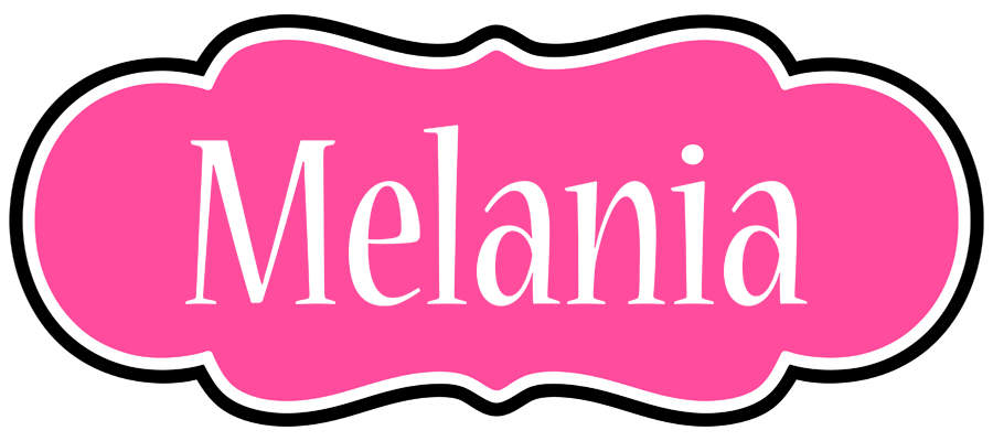 Melania invitation logo