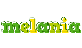 Melania juice logo