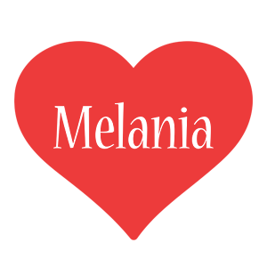 Melania love logo