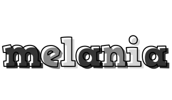 Melania night logo