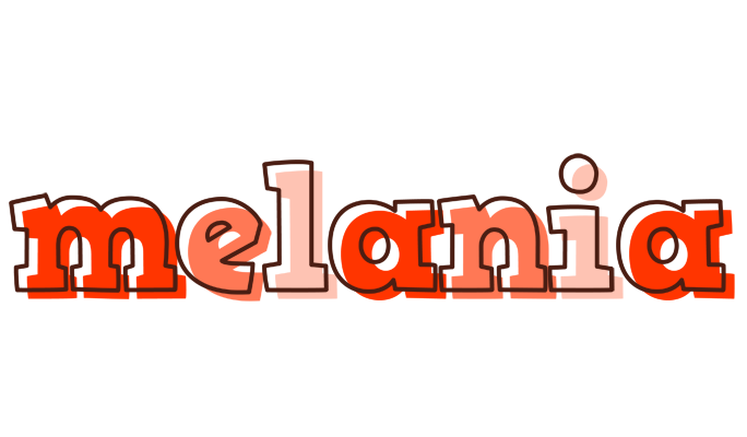 Melania paint logo