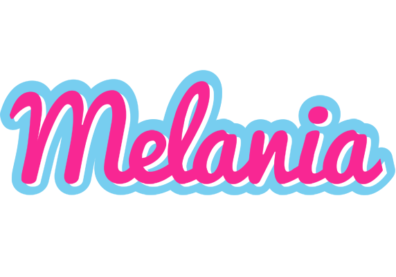 Melania popstar logo