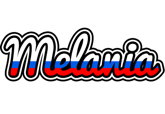 Melania russia logo