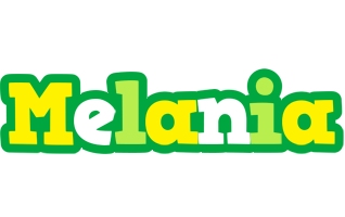 Melania soccer logo