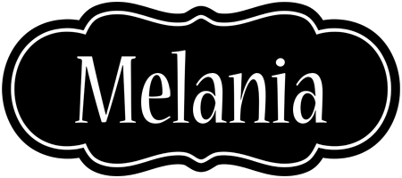 Melania welcome logo