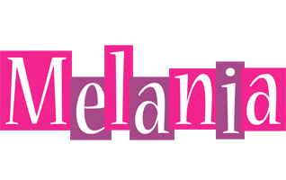 Melania whine logo