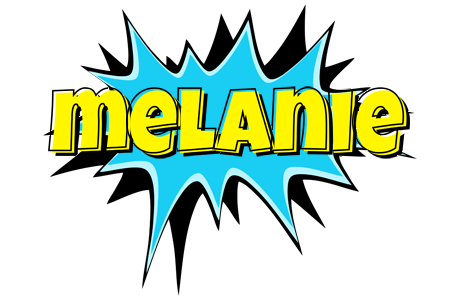 Melanie amazing logo