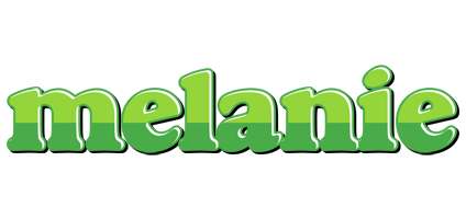 Melanie apple logo