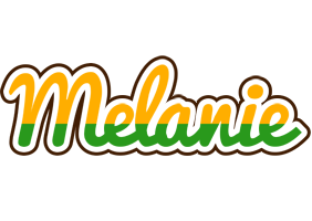 Melanie banana logo