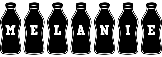 Melanie bottle logo