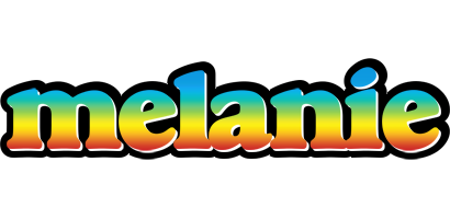 Melanie color logo