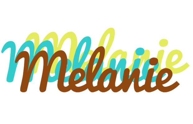 Melanie cupcake logo