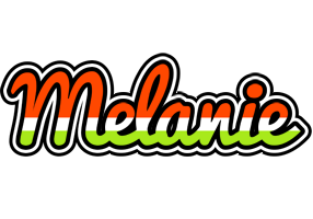 Melanie exotic logo