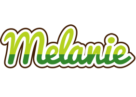 Melanie golfing logo