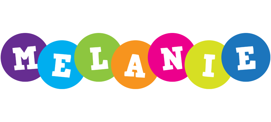 Melanie happy logo