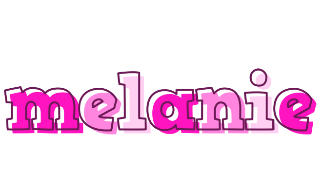 Melanie hello logo