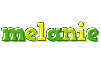 Melanie juice logo