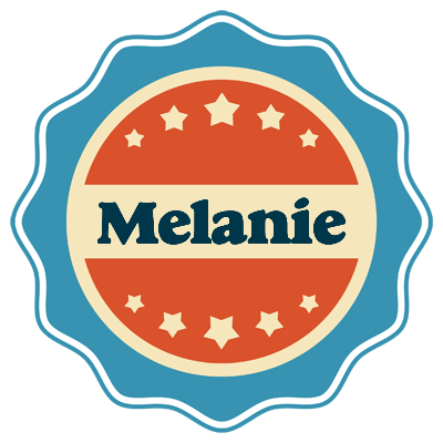 Melanie labels logo