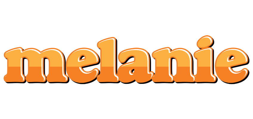 Melanie orange logo