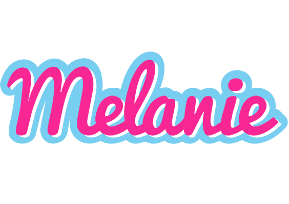 Melanie popstar logo