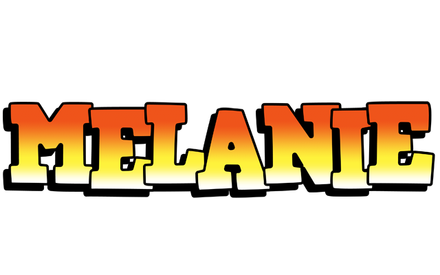 Melanie sunset logo
