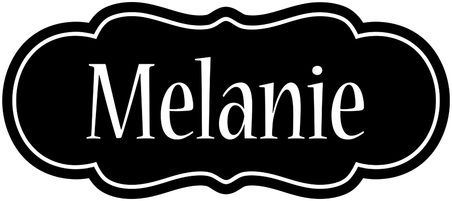 Melanie welcome logo