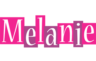 Melanie whine logo