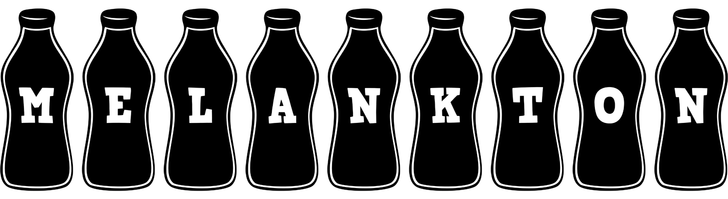 Melankton bottle logo