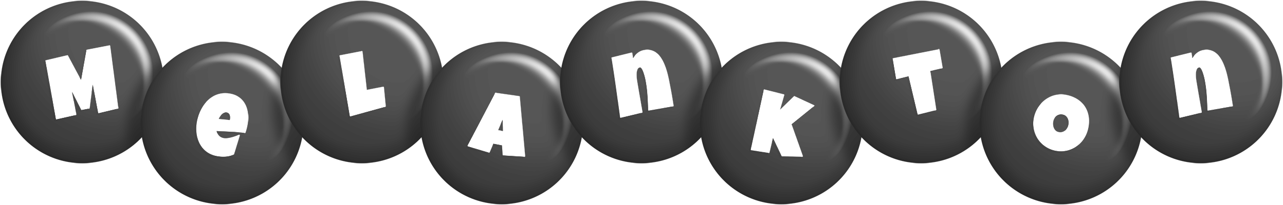 Melankton candy-black logo