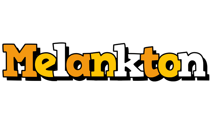 Melankton cartoon logo