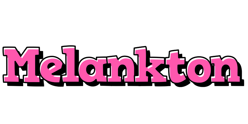 Melankton girlish logo