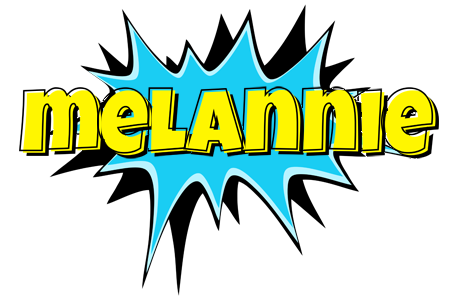 Melannie amazing logo