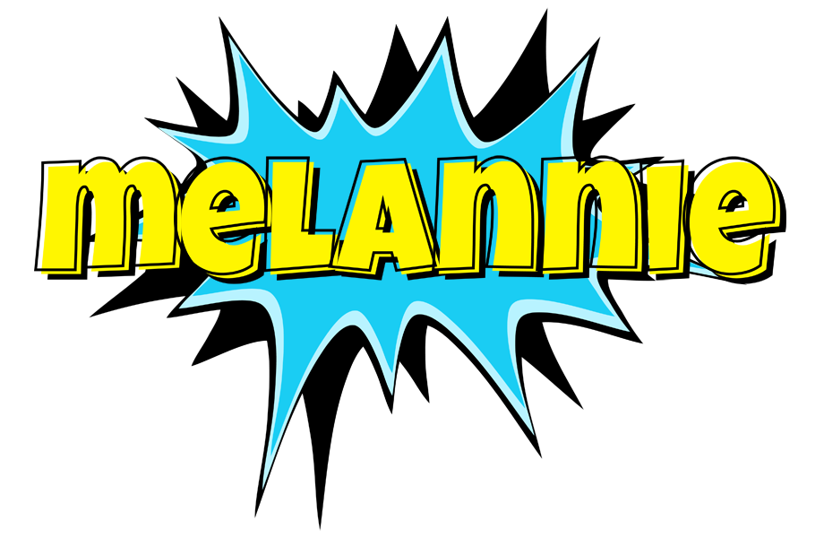 Melannie amazing logo