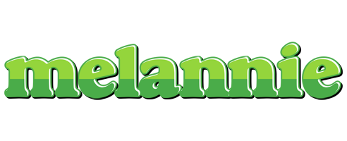 Melannie apple logo