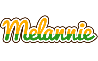 Melannie banana logo