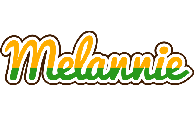 Melannie banana logo