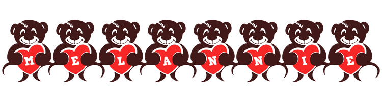 Melannie bear logo