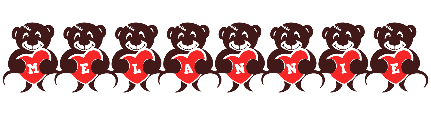 Melannie bear logo