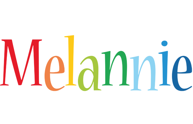 Melannie birthday logo