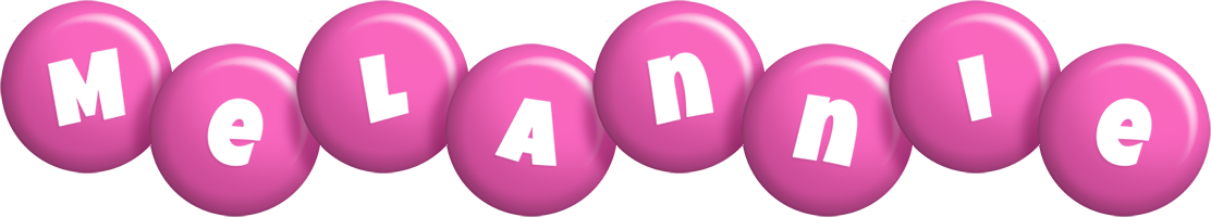 Melannie candy-pink logo